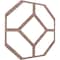 Ekena Millwork 33W x 33H x 14T Small Cameron Decorative Fretwork Wood Ceiling Panels, Walnut CELW33X33X0250CAMWA - alternate 4